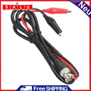 Oscilloscope BNC Male, Dual Alligator Clip Oscilloscope Test Conductor Probe Cable