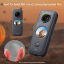 1pc High Hardness Clear Tempered Glass Screen Protector for Insta360 ONE X2