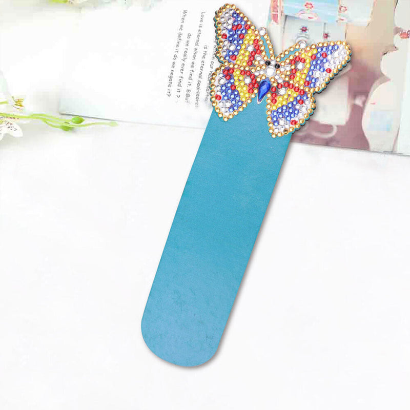 #A DIY Special Shaped Diamond Painting Creative Tassel Book Marks Leather Book