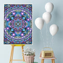 5D DIY Mandala Luminous Diamond Painting Full Round Drill Mosaic Picture Deco