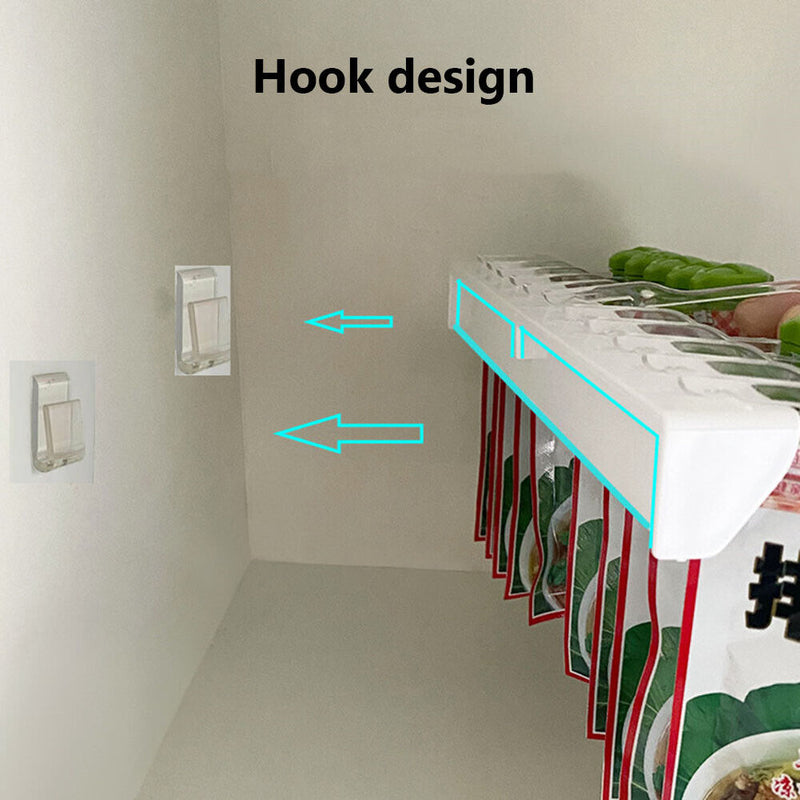 Hanging Seasoning Bag Storage Rack Salt Pepper Bagged Spice Bag Sealing Clip