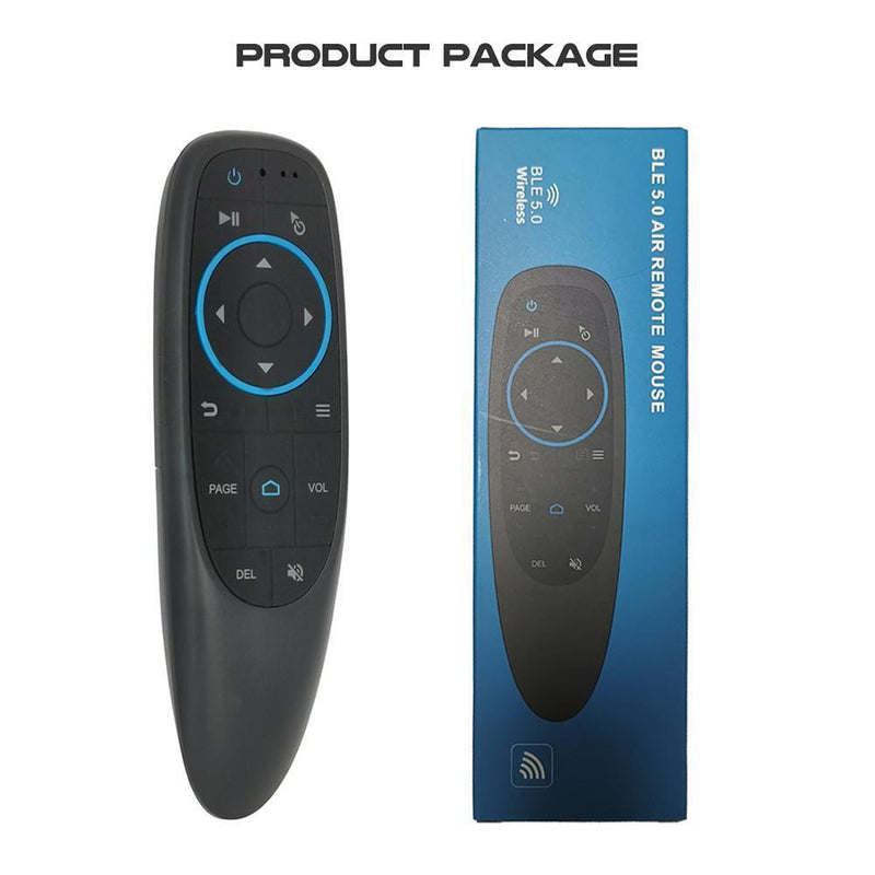 G10BTS Wireless Bluetooth-compatible Air Mouse 6-Axis Gyroscope 17 Keys Smart Re