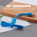 Cooling Mobile Phone Mini USB Fan for Power Bank Notebook Computer (Blue) Newly