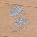 2pcs Snowflake Christmas Boat Cutting Dies Stencils Scrapbook Photo Al