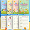 Practice Copybook English Tracing Book Set (Alphabet Number Math Drawing)