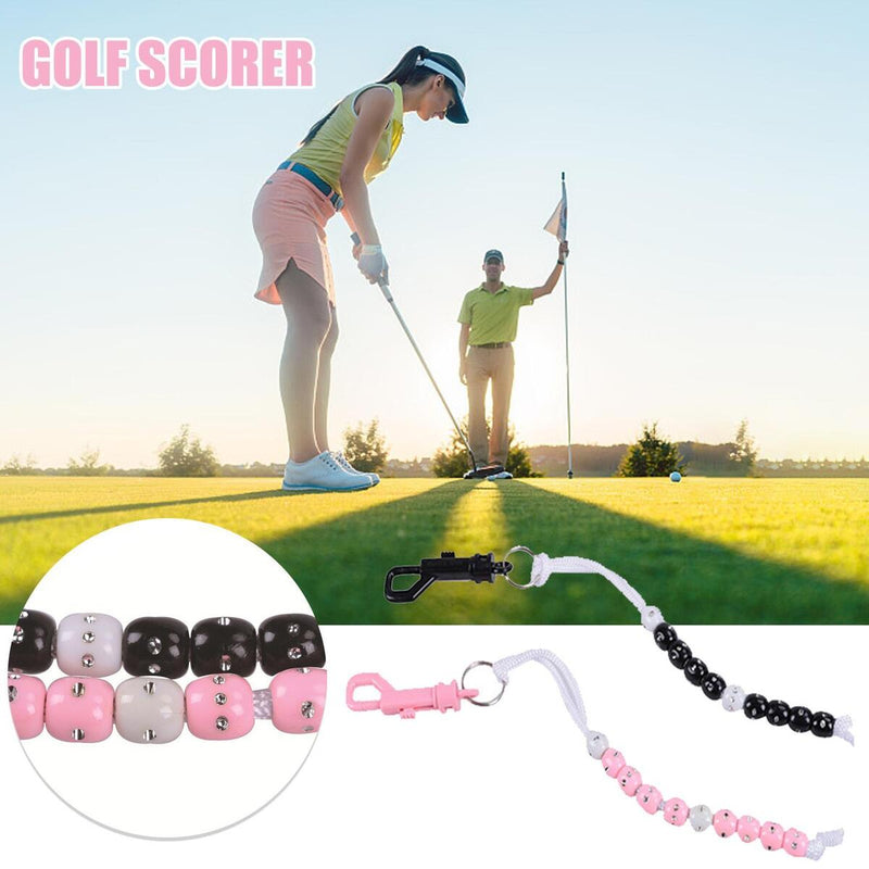 Golf Scoring Score Bead Stroke Shot Counter Keepe.