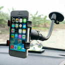 Phones Holder Car Holder Flexible 360 Degree Rotation Mobiles Windshield R E6B4