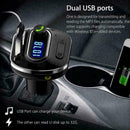Wireless Bluetooth Handsfree Car Kit Transmitter MP3 S1G7 T8Y7 USB Charge B7A8