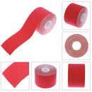 Elastic Cotton Self Adhesive Tape Sports Bandage Muscle Support Pad (Red)