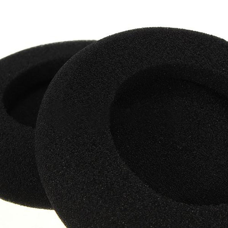 Ear Pads Comfortable Headset Cushion Black Soft Foam Earphone Sponge
