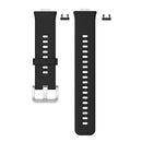 Silicone Bands+Buckle Watchband Replace for Huawei Watch Fit Strap (Black) Newly