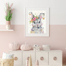 Diamond Painting Rabbit Full Square Drill Picture of Rhinestone Drawing for Home