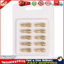 10pcs Mini Brass Copper Collets Chucks for Twist Drill Motor Shaft Grinder Newly