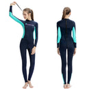 Women Wetsuit Quick Dry Long Sleeve Full Body Water Sports Diving Suit (L)