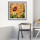 5D DIY Full Drill Diamond Painting Sunflower Cross Stitch Embroidery Craft Newly