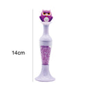 Vase 5D Diamond Painting Point Drill Pen DIY Craft (Purple Owl w/ Drill)
