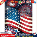 5D Diamond Painting DIY Independence Day Flag Full Round Drill Art (A4956) Newly