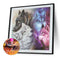 5D DIY Full Drill Diamond Painting Wolves Embroidery Craft Kit Living Room Decor