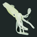 EA14 Wholesale 5Pcs 4.3-Inch Artificial Fish Bait Glow Glow Glowing Soft Squ