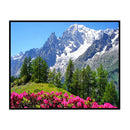 DIY Cotton Thread Art Mont Blanc Printed Full Cross Stitch Set Handicraft Gifts