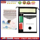 Spruce Wood Thumb Finger Piano 17 Keys Kalimba for Beginners Kids Adults Gift