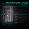 Universal Computer Regulator CPU Hub Splitter Cooler 3pin/4pin Variable Newly