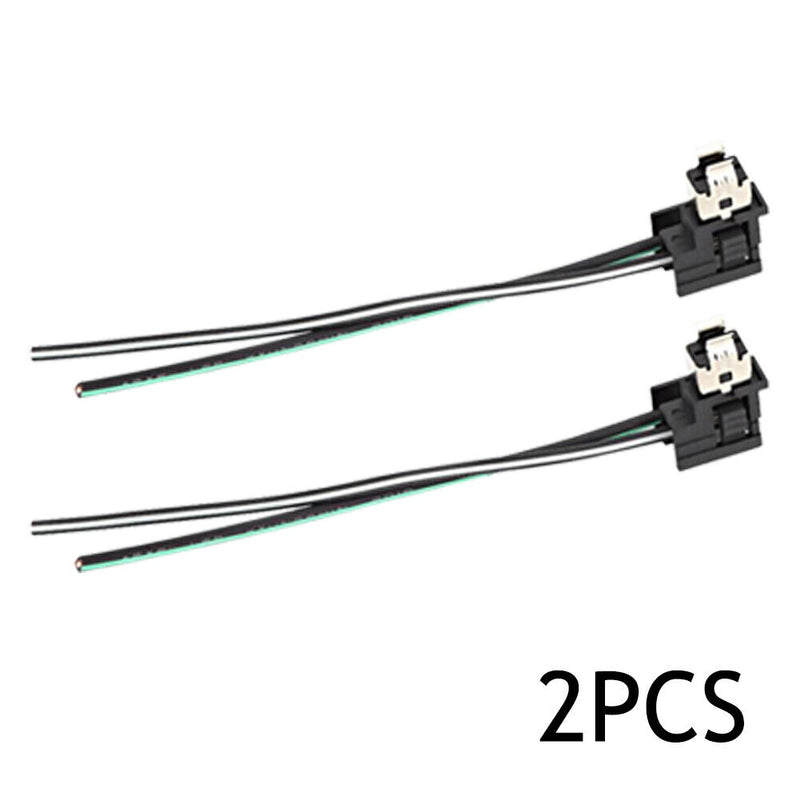 2pcs Car Halogen Lamp Headlight Socket Harness H1 Connector Plug Adapter Wire