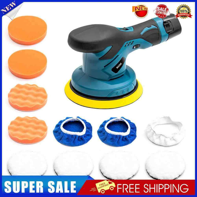 #A 12V Cordless Car Polisher Practical Auto Paint Care Furniture Polishing Machi