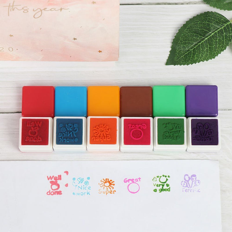 Work Very Good Encouraget Stamp Praise Phrase Teachers Supplies Reward Kids