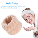 #A Yoga Running Wristbands Microfibre Flannel Soft Face Wash Absorbent Towel Ban