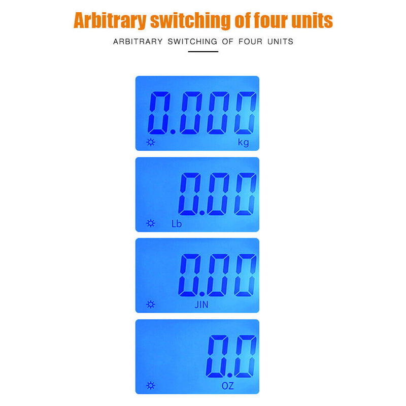 50kg/5g Portable Mini Electronic Hanging Scales Luggage Weighting Scales Newly