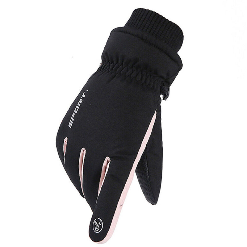 Anti-Skid Thickening Warm Ski Gloves Cycling Motorcycle Glove Riding Accessories