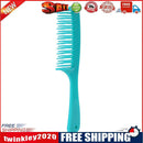 Hairdressing Straight Curly Detangler Hair Combs Salon Hair Styling (Green)