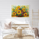 Sunflower Vase Diamond Painting Kits Partial Special Shaped Drill Home Decor