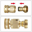 Hose Quick Connector Water Pipe Fit Fitting Adapter Female Male Thread