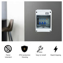 with RCD and 2x MCB Fuse Box Circuit Breaker Garage Consumer Unit 5 Way