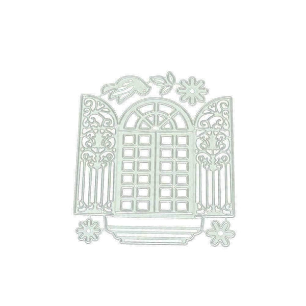 Windows Metal Cutting Dies Stencil Scrapbooking Embossing Album Crafts