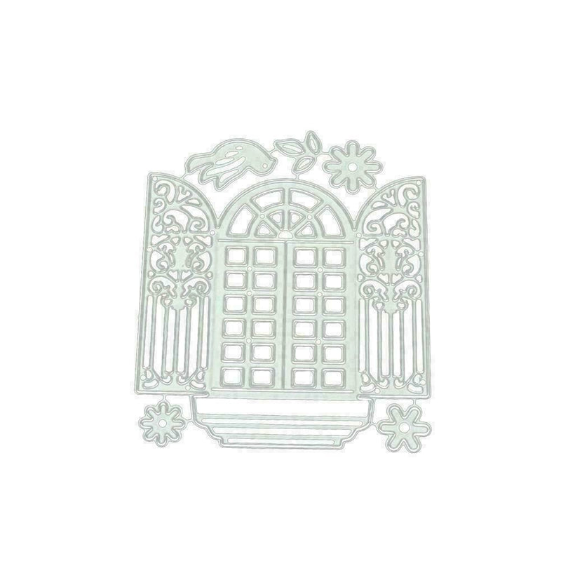 Windows Metal Cutting Dies Stencil Scrapbooking Embossing Album Crafts