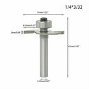 Cutter Bit Router Bit Carbide Slot Cutter Shankfor Router Campervan Motorhome