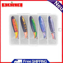 5pcs 10cm 13g Bait Topwater Simulation Crankbait Artificial Fish Bait Tac