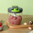 Kitchen Pulling Manual Food Rope Processor Shredder Meat Chopper (L)