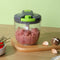 Kitchen Pulling Manual Food Rope Processor Shredder Meat Chopper (L)
