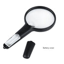 10X 20X Handheld Magnifying Glass Magnifier Glass Lens for Jewelry Inspection