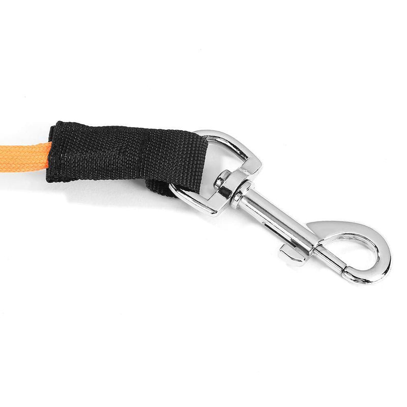 Elastic Kayak Canoe Paddle Leash Surfboard Surfing Safety Rope (Orange)