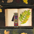 DIY Special Shaped Diamond Painting Leather Tassel Bookmark Creative Crafts