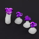 8pcs/set Silicone Toe Separators Spacers Manicure Pedicure Tool(Purple) Newly