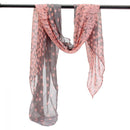 Soft Voile Long Cotton Neck Shawl Stole Large Wraps Dot Scarves
