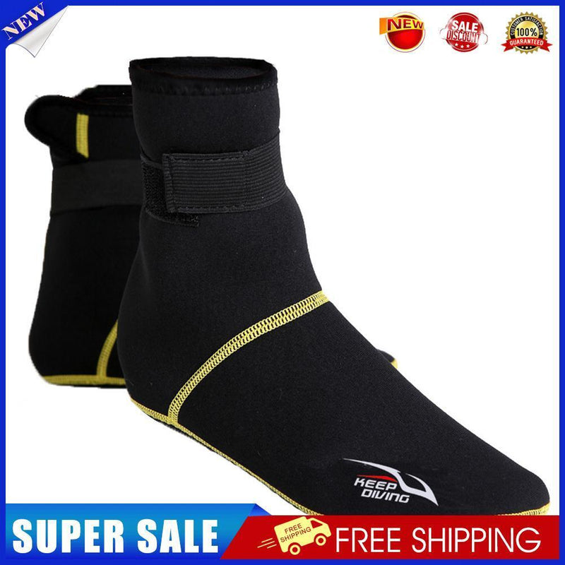 Outdoor Diving Winter Swimming Snorkeling Socks 3mm Thermal Floor Sock (XL)