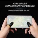 Mobile Phone Gaming Sweat-Proof Finger Covers Thumb Gloves Best For PUBG Games
