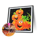 Pumpkin Monster Diamond Painting Kits Full Round Drill 40x40cm 24 Color (V242